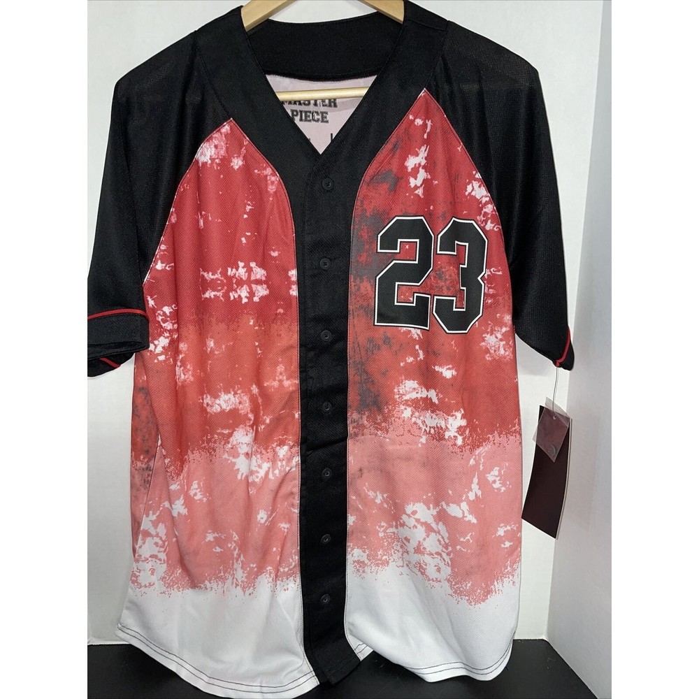 NWT Men’s Size Large Master Piece Fame Jeans Jersey #23